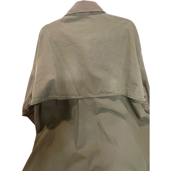 5.11 Tactical Shirt Long Sleeve 3XL Reg Military Green Button Up Style Pockets - Picture 3 of 14